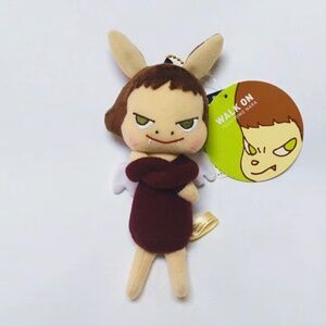 yoshitomo nara keychain plushie